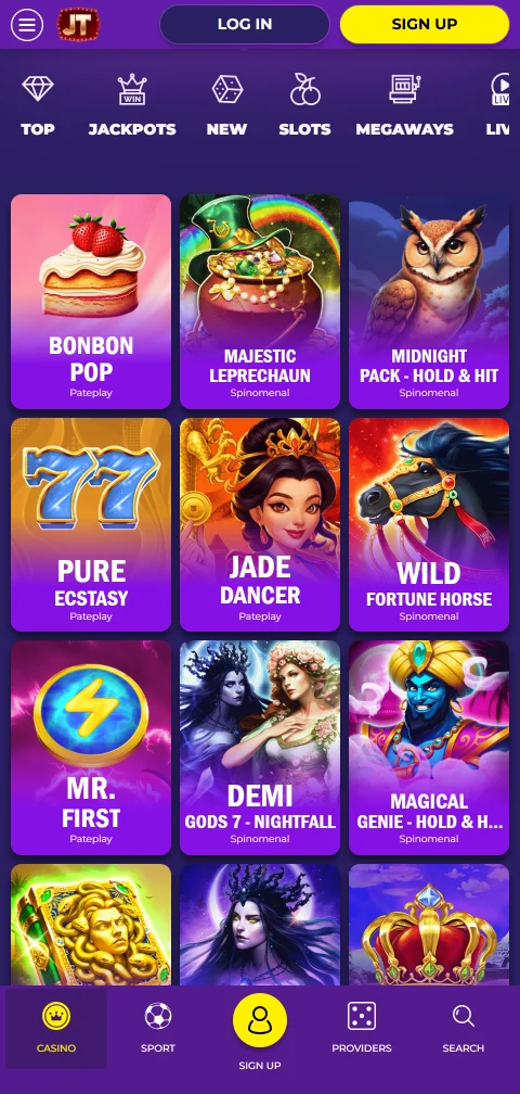 Pagamentos PIX depósitos saques JackTop Casino Brasil