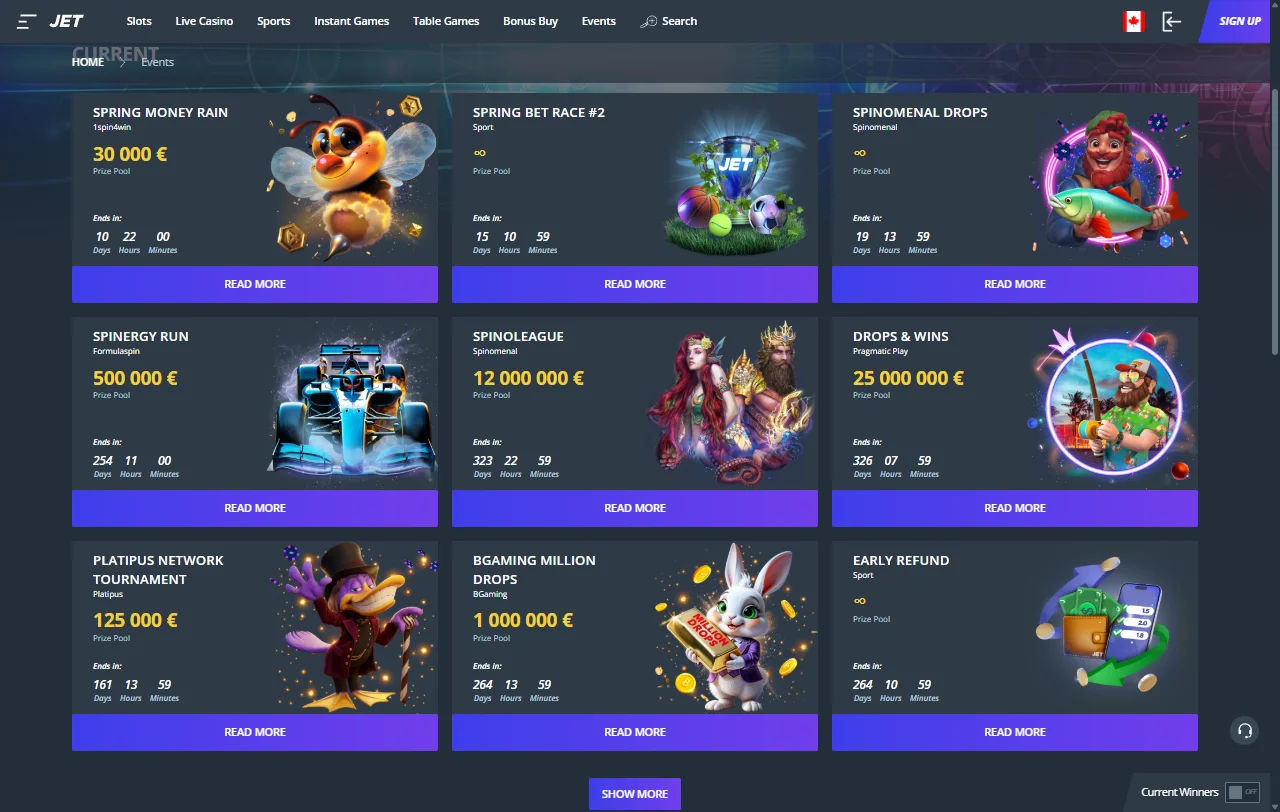 Bônus de boas-vindas e promoções oferecidas pelo Jet Casino Brasil