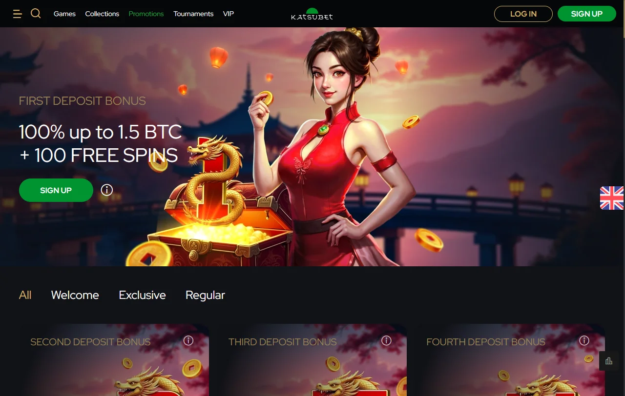 Jogos slots e mesas ao vivo disponíveis na KatsuBet Casino Brasil
