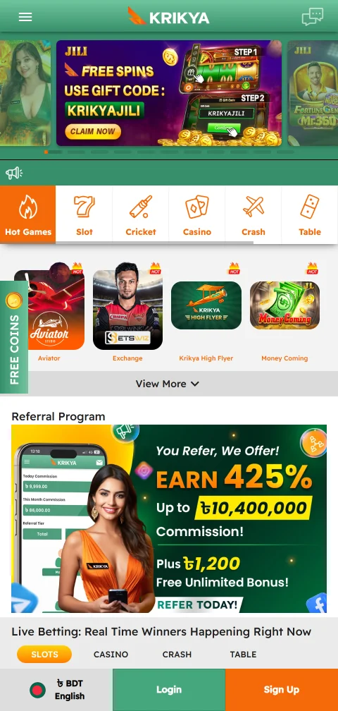 Compatibilidade mobile Krikya Casino Brasil em smartphones
