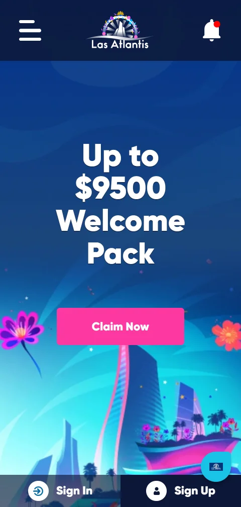 Jogos mobile acessíveis no Las Atlantis Casino Brasil