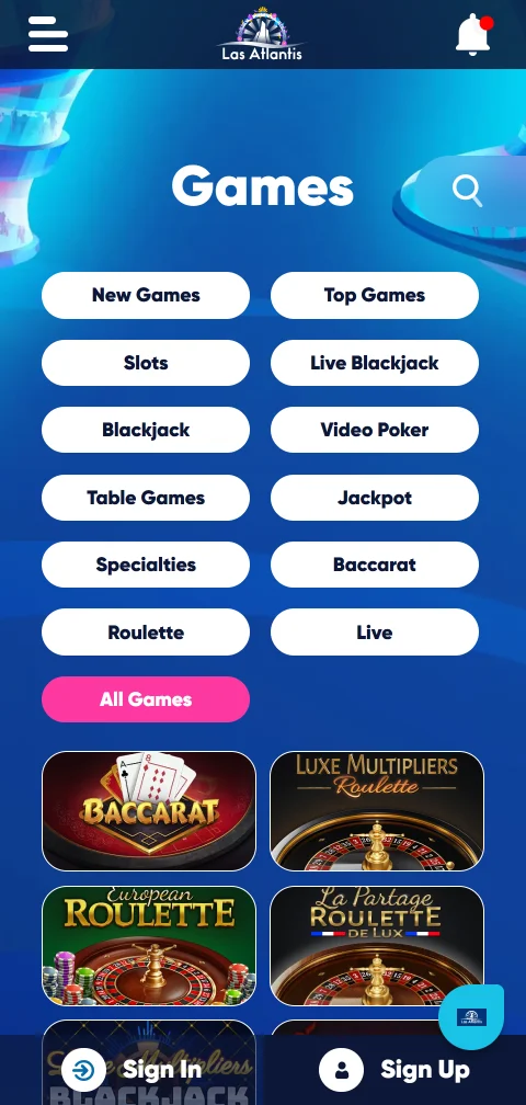 Licenças e proteção ao jogador Las Atlantis Casino Brasil