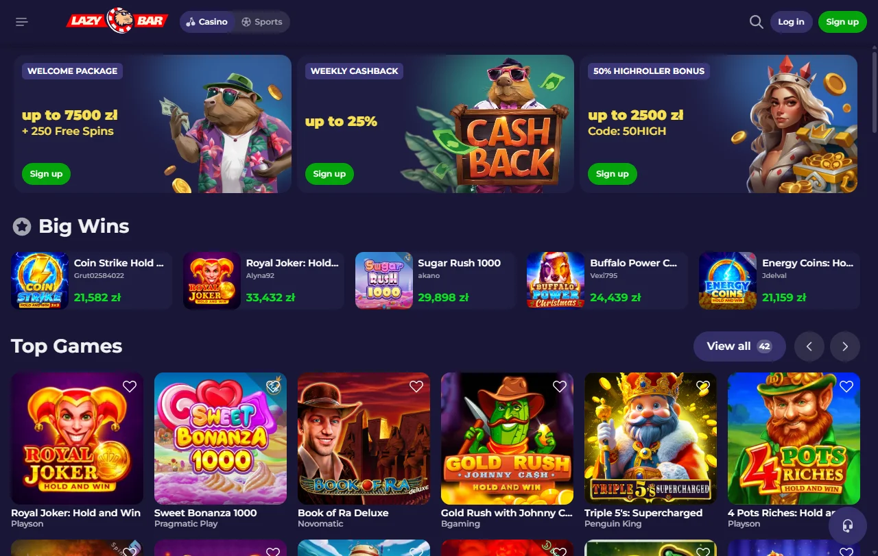 LazyBar Casino Brasil visão geral e análise completa para brasileiros