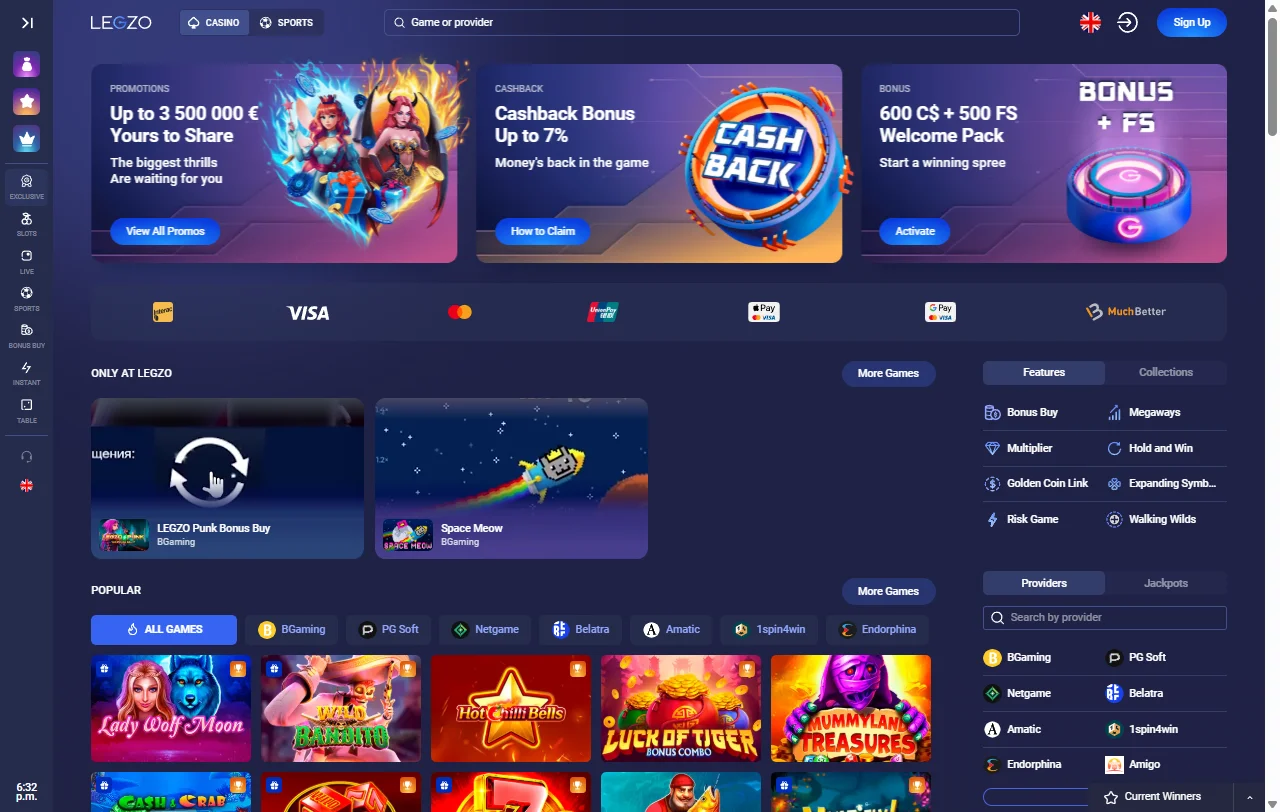 Legzo Casino Brasil visão geral e análise completa para jogadores brasileiros