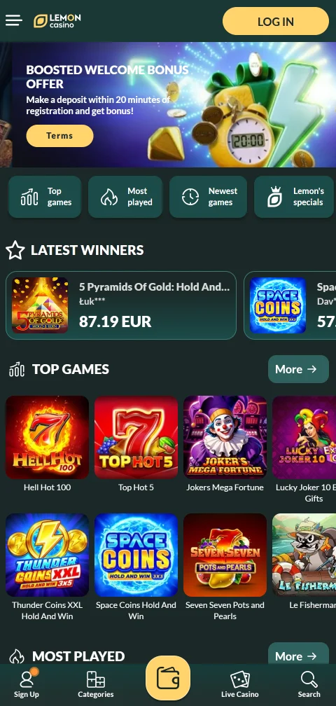 Jogos mobile acessíveis no Lemon Casino Brasil compatibilidade smartphone total