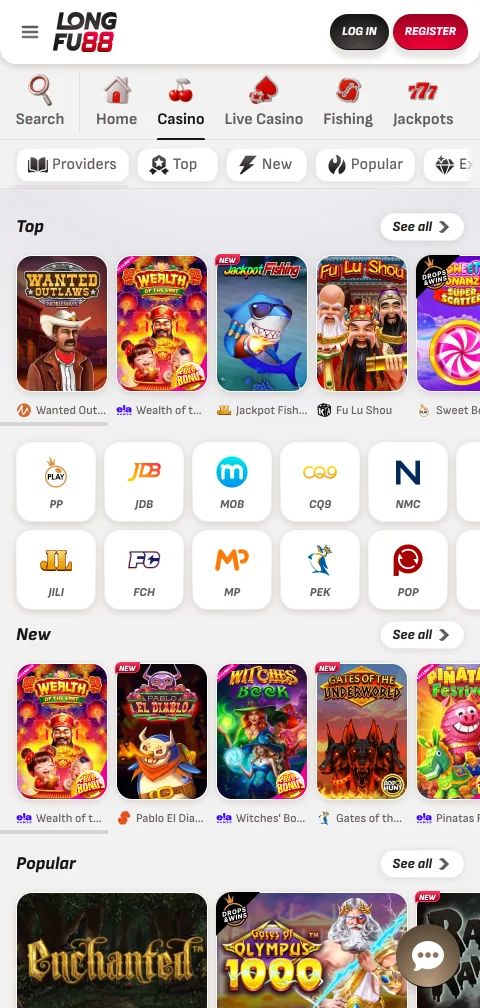 Métodos depósitos saques PIX no Longfu88 Casino Brasil pagamentos