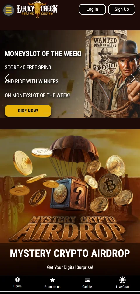 Licença Curaçao e segurança Lucky Creek Casino Brasil