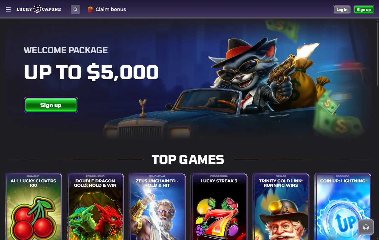 LuckyCapone Casino Brasil análise completa plataforma Brasil