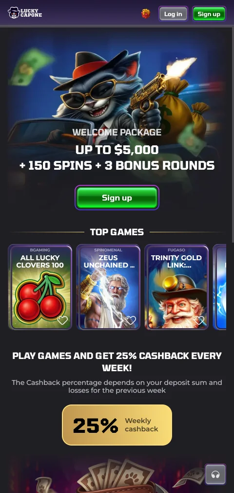 LuckyCapone Casino Brasil mobile acessibilidade jogos Brasil
