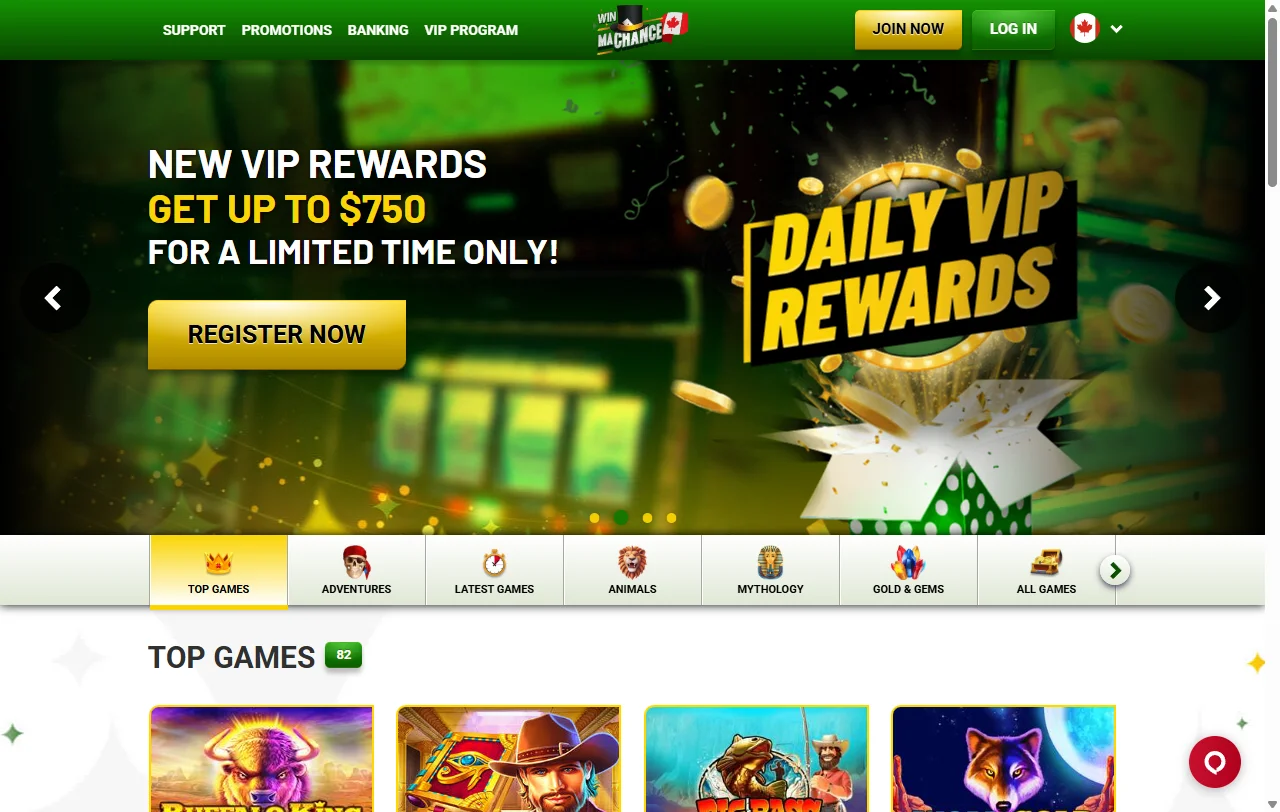 Bônus de boas-vindas e promoções ativas em MaChance Casino Brasil para novos jogadores
