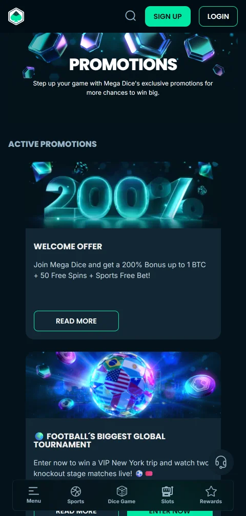 Depósitos saques PIX crypto MegaDice Casino Brasil