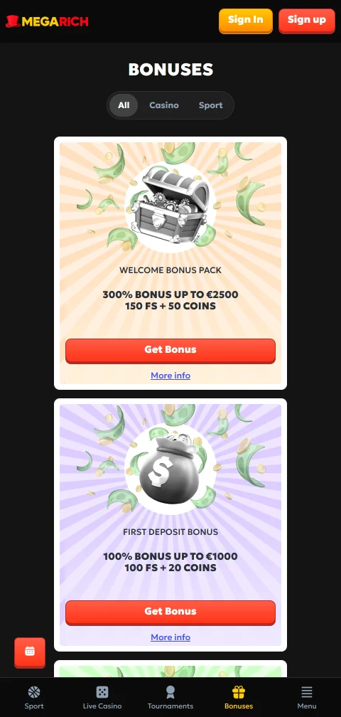 Licenças segurança e proteção no Megarich Casino Brasil