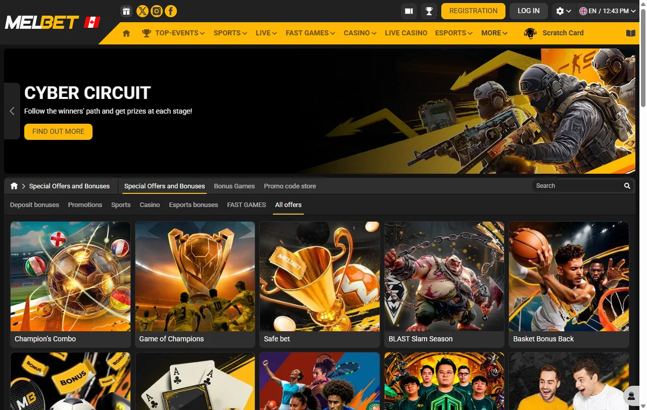 Jogos slots e live casino disponíveis no Melbet Casino Brasil