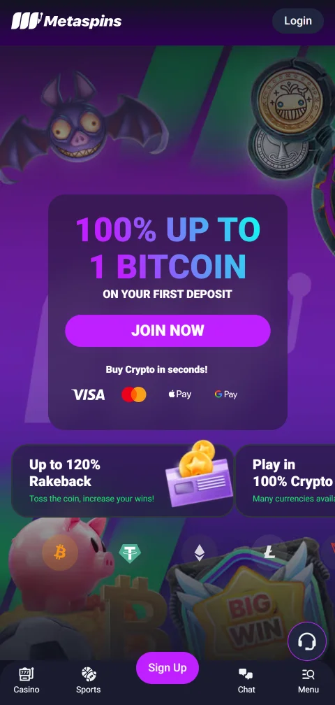 Experiência mobile e compatibilidade Metaspins Casino Brasil