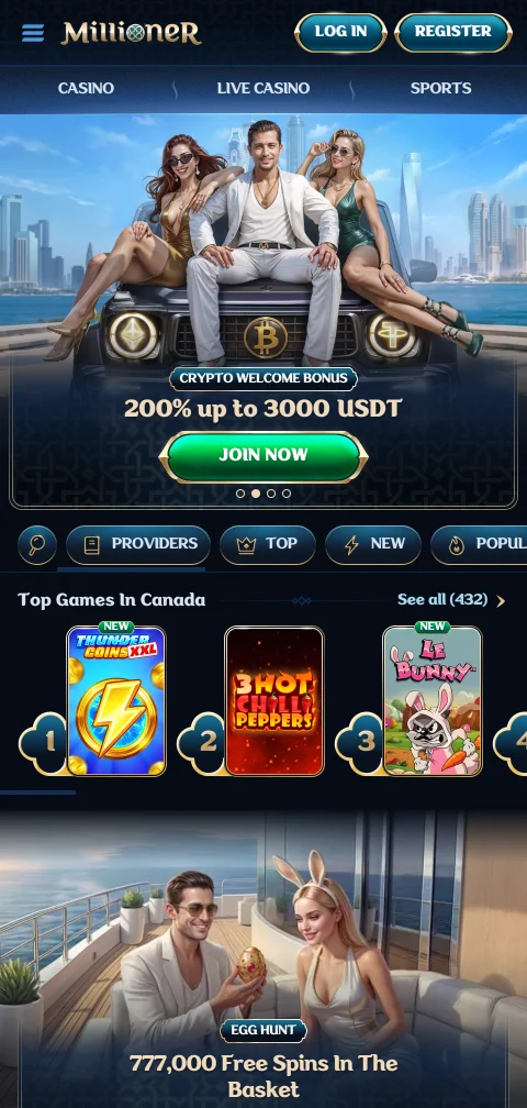 Acesso mobile ao Millioner Casino Brasil no Brasil
