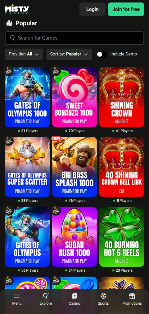 Licenças e segurança no Misty Casino Brasil para jogadores