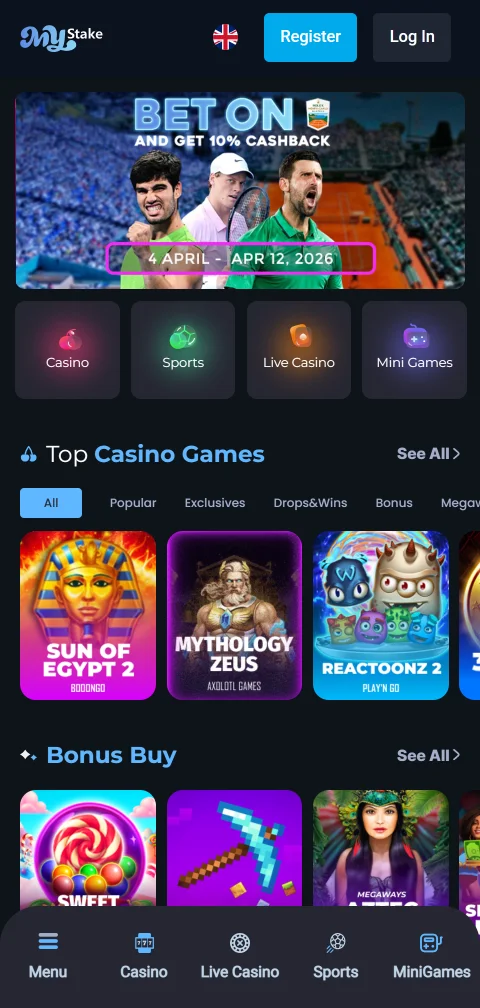 Compatibilidade mobile total do MyStake Casino Brasil em smartphones