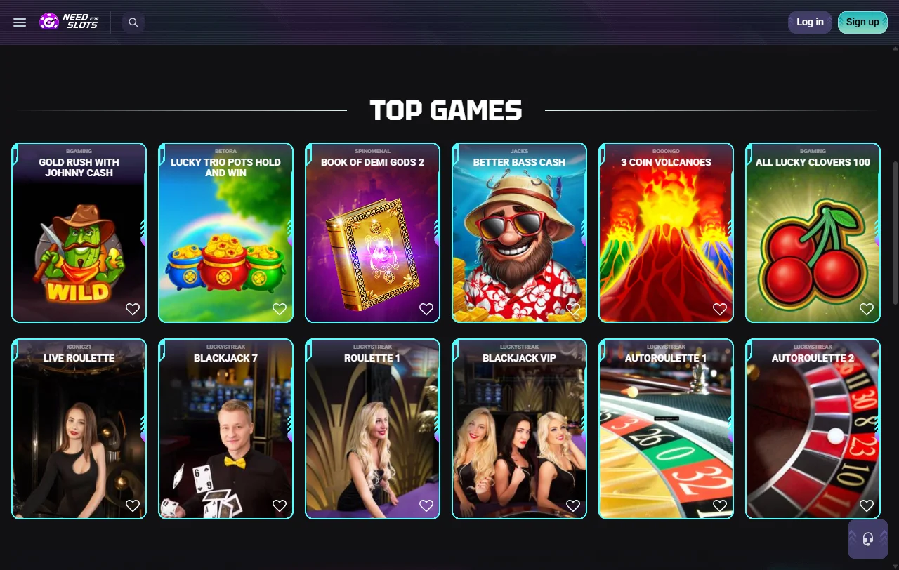 Bônus promoções e ofertas iniciais NeedForSlots Casino Brasil