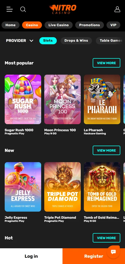 Pagamentos depósitos saques Nitro Casino Brasil