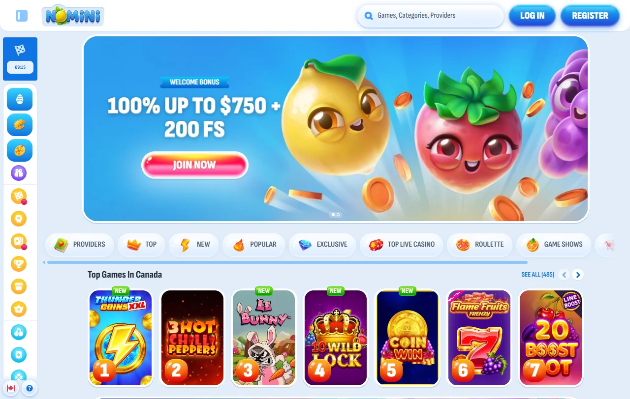 Análise completa Nomini Casino Brasil com todos recursos para mercado brasileiro