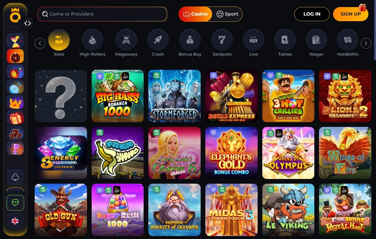 Bônus de boas-vindas e promoções no OroGG Casino Brasil