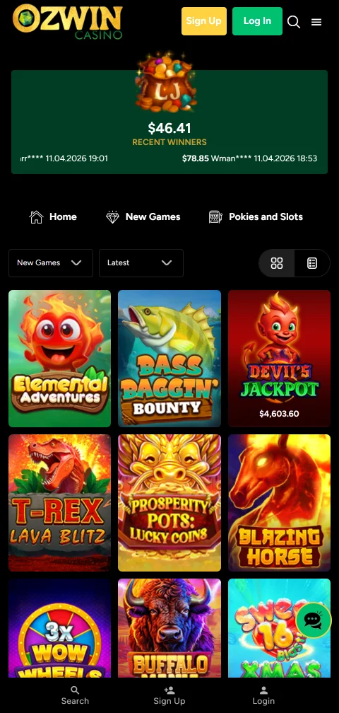 Ozwin Casino Brasil — experiência móvel responsiva otimizada para iOS e Android