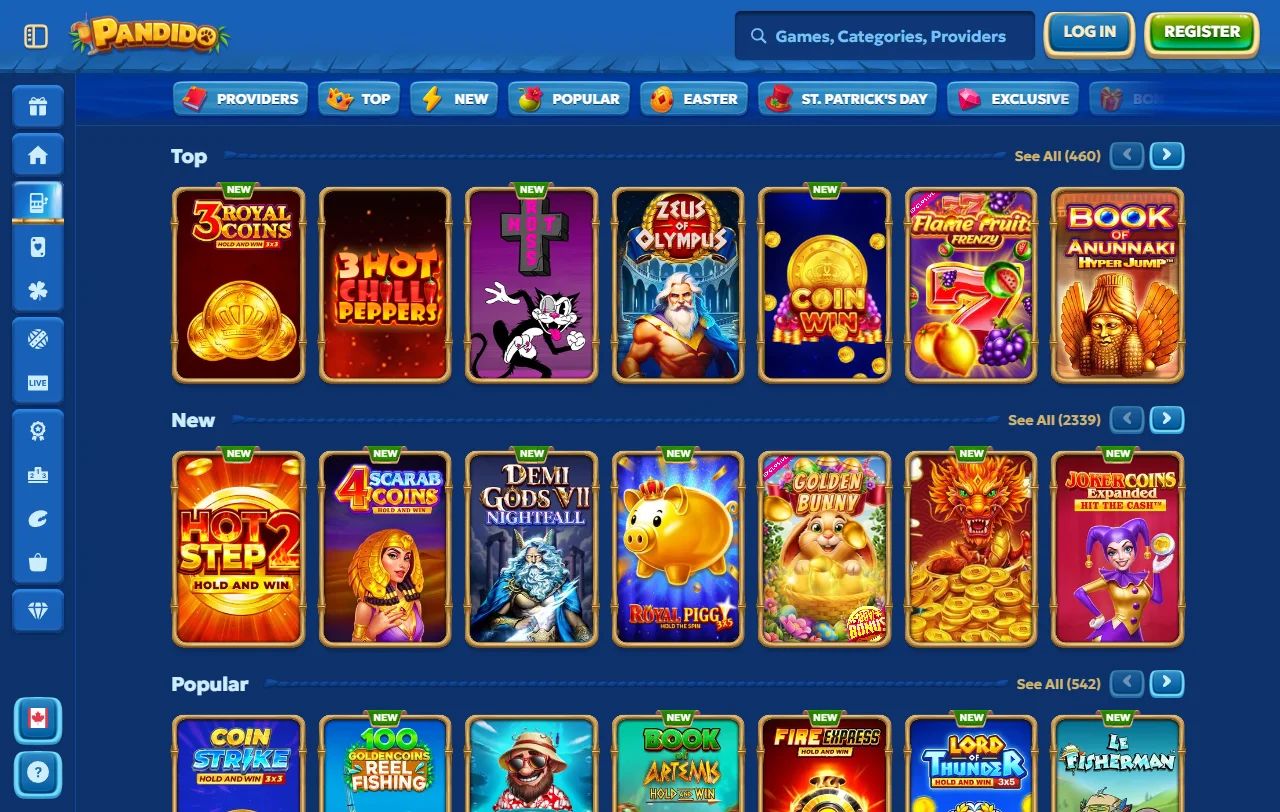Bônus de primeiro depósito e ofertas promocionais em Pandido Casino Brasil com termos de wagering transparentes