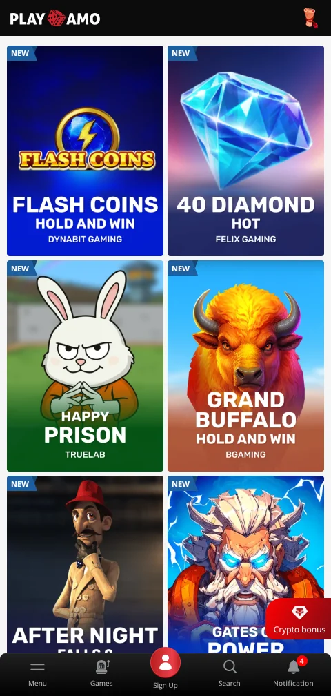Depósitos saques métodos pagamento PlayAmo Casino Brasil