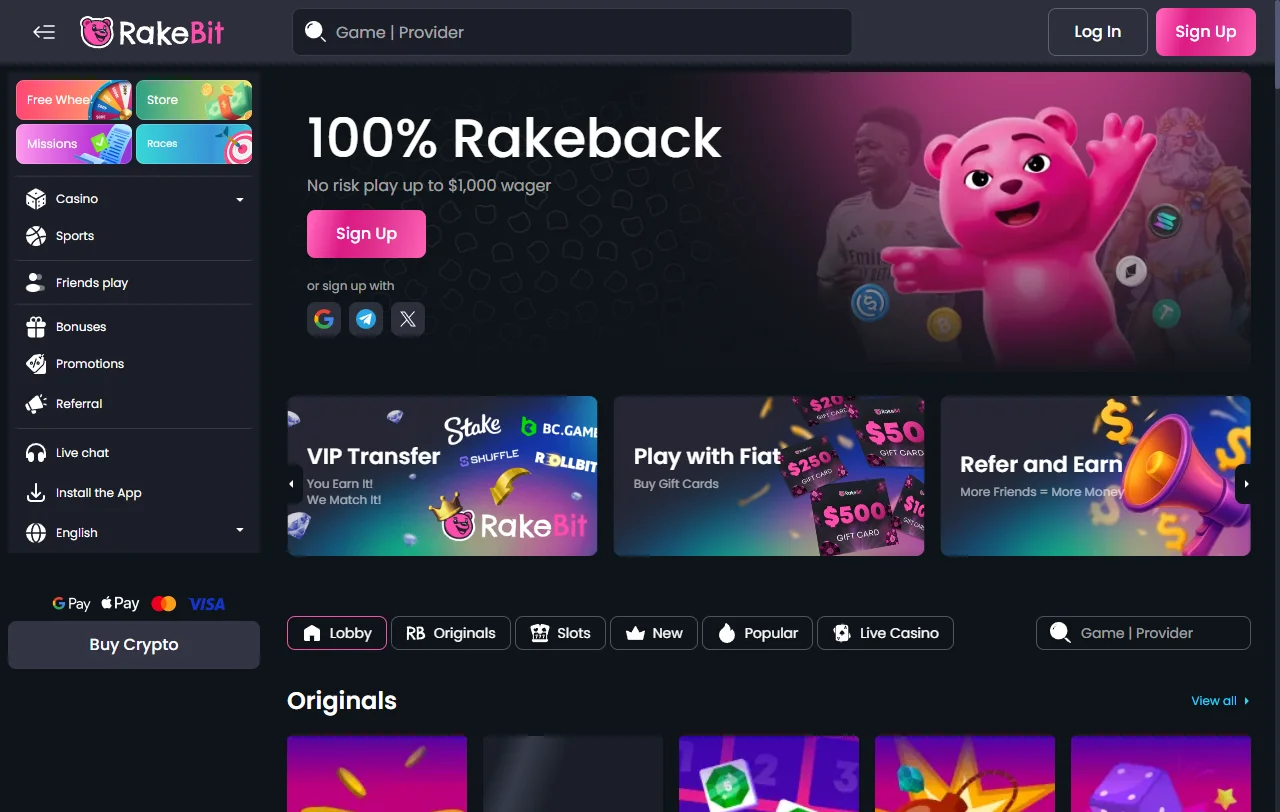 Análise completa RakeBit Casino Brasil com todos recursos para Brasil