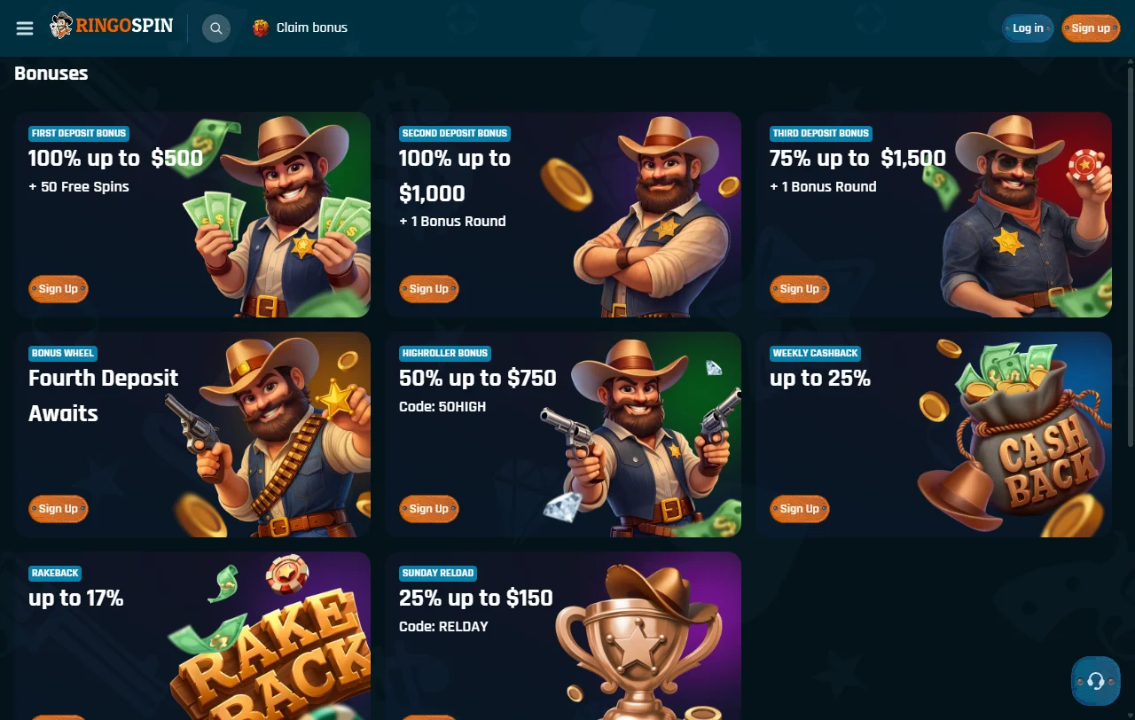 Catálogo de jogos do RingoSpin Casino Brasil com 3.000+ títulos de Pragmatic Play, Evolution Gaming