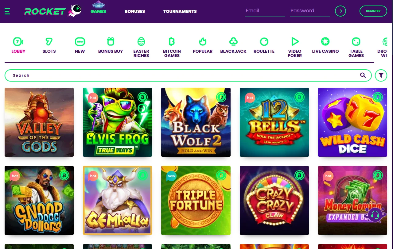 Promoções bônus e ofertas Rocket Casino Brasil detalhadas