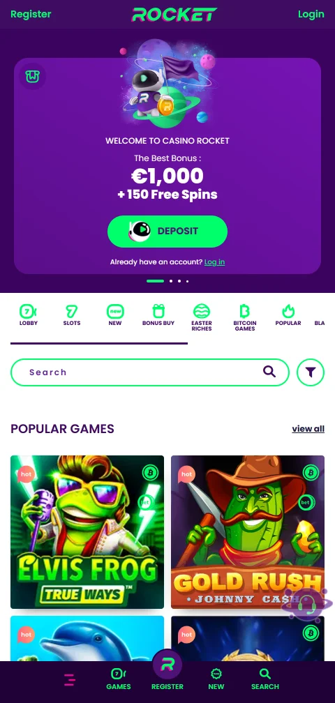 Acesso mobile responsivo Rocket Casino Brasil dispositivos