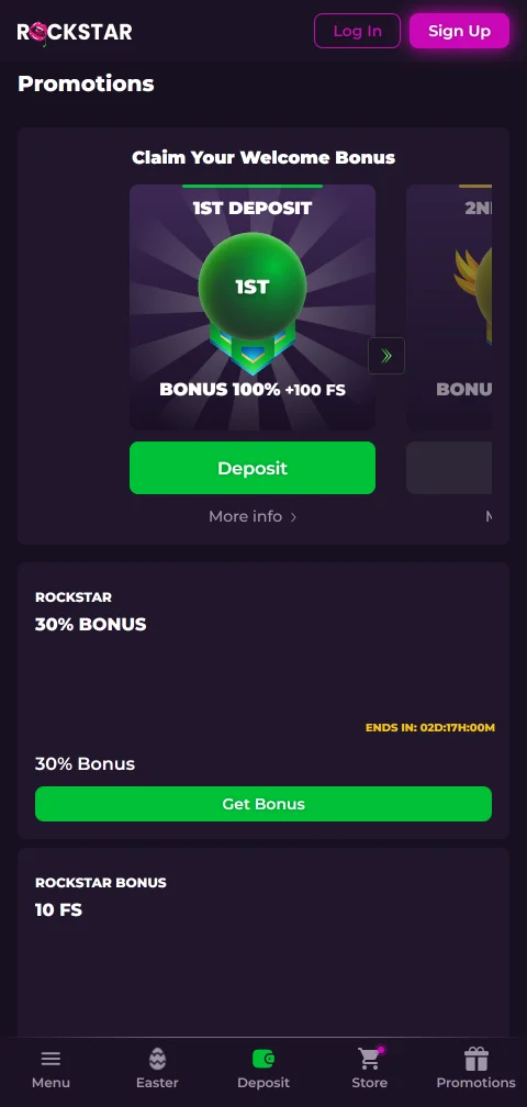 Pagamentos depósitos saques Rockstar Casino Brasil métodos PIX rápidos