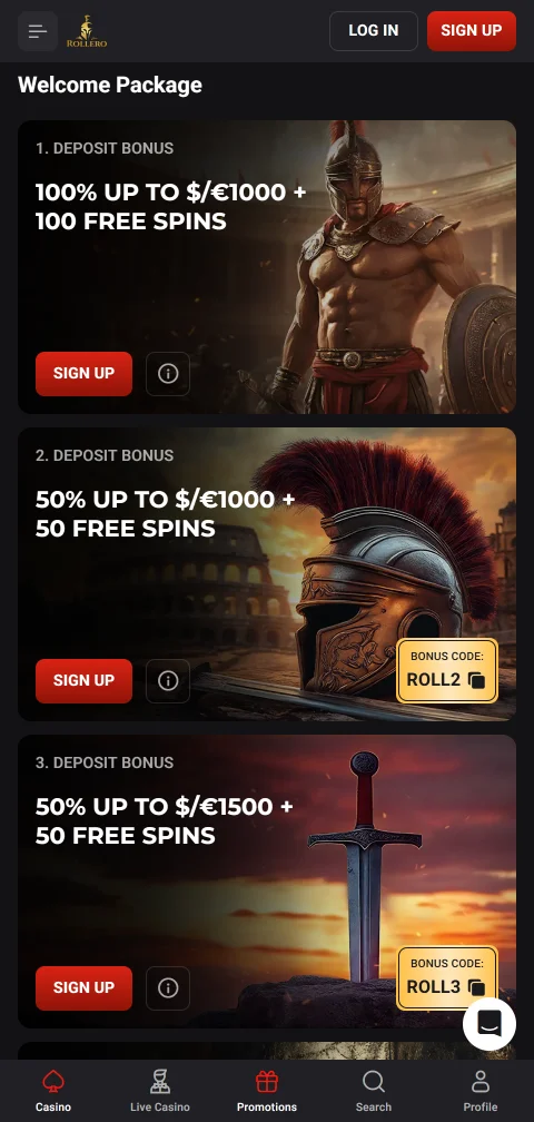 Pagamentos PIX e saques no Rollero Casino Brasil