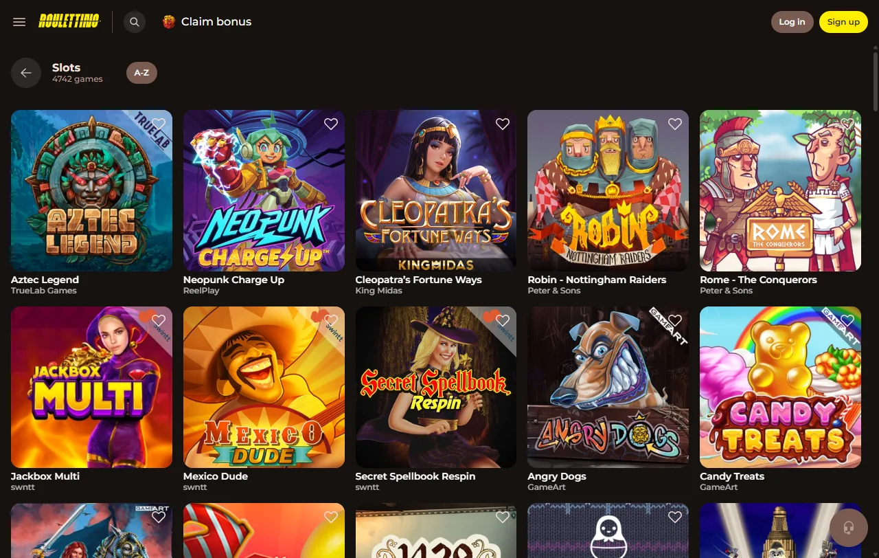 Ofertas de bônus e promoções do Roulettino Casino Brasil detalhadas