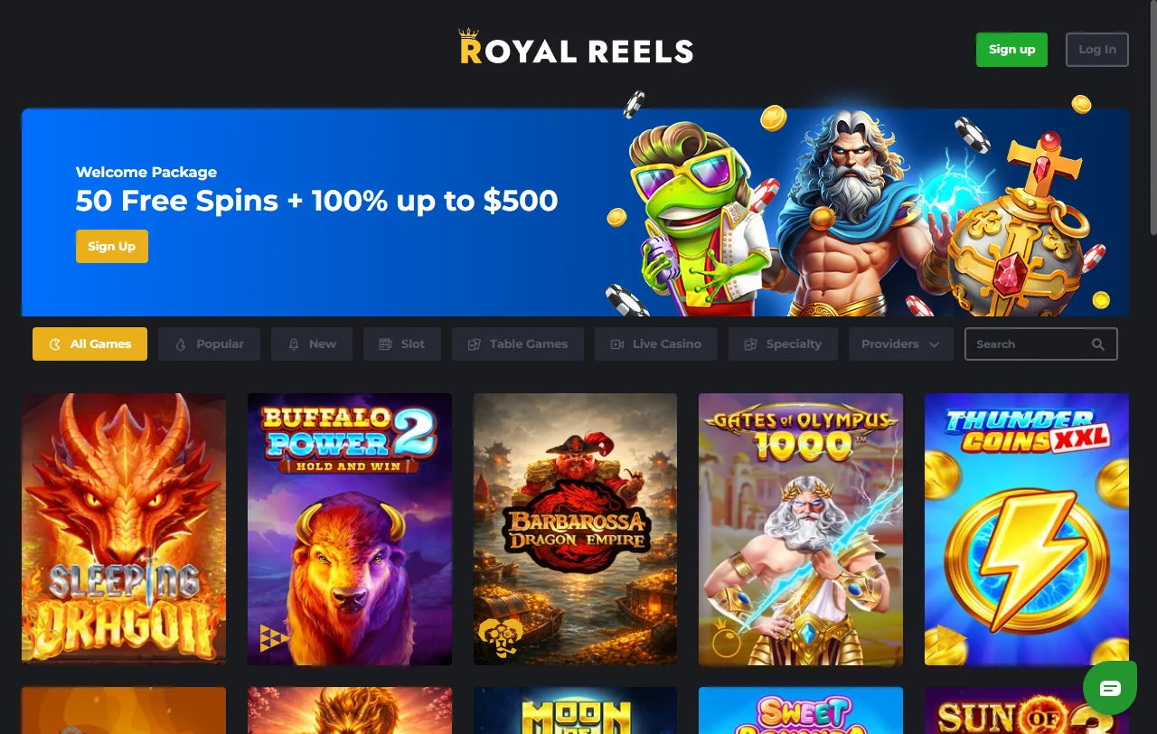 Royal Reels Casino visão geral e análise completa para Brasil
