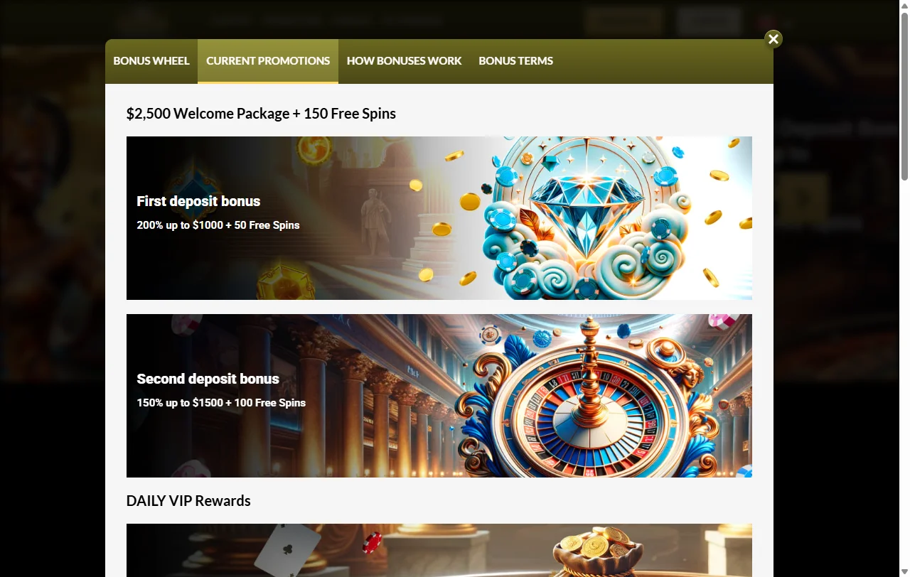 Seleção de jogos e provedores principais no Royal Vincit Casino Brasil