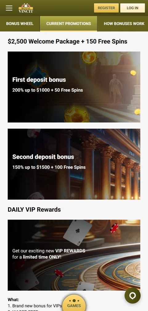 Depósitos saques PIX no Royal Vincit Casino Brasil mobile