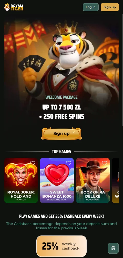 Jogos móveis acessíveis RoyalsTiger Casino Brasil dispositivos