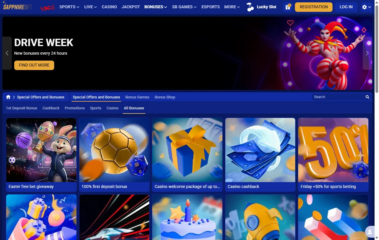 Slots e jogos variados disponíveis no SapphireBet Casino Brasil catálogo