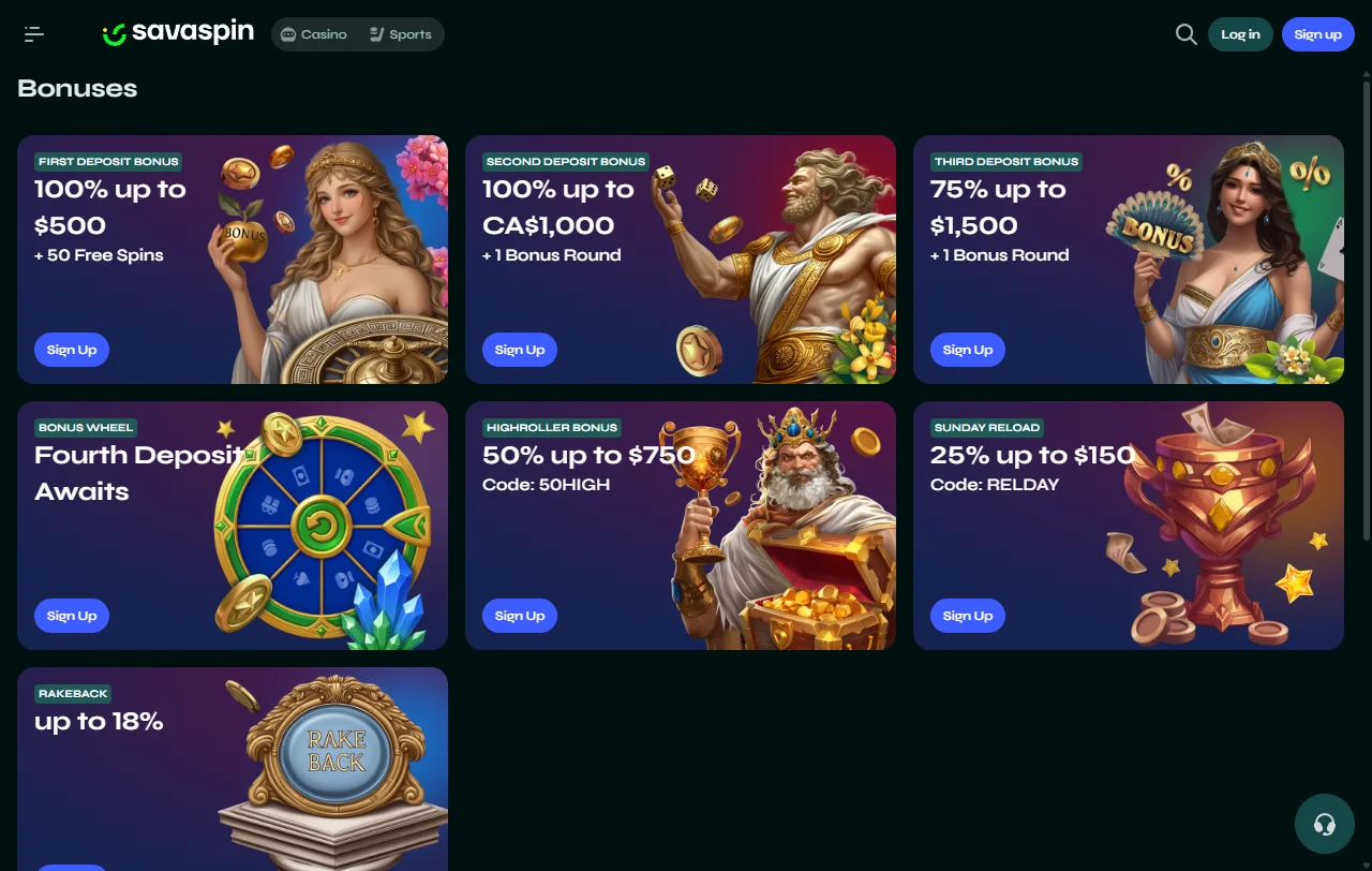 Catálogo de jogos Savaspin Casino Brasil com slots, mesa ao vivo e títulos especializados