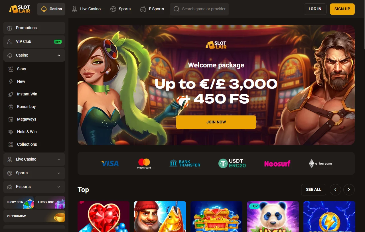 Análise completa SlotLair Casino Brasil para jogadores brasileiros