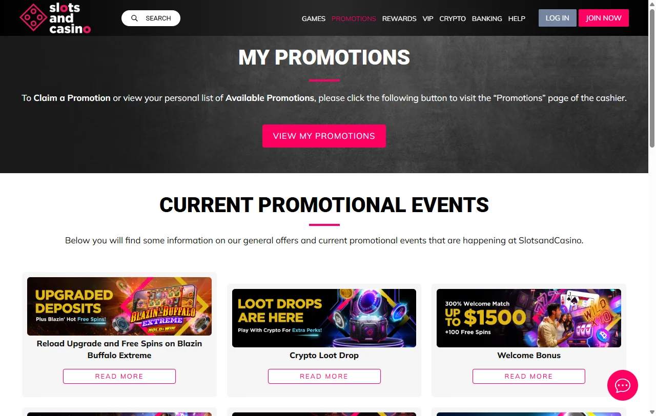 Jogos slots e provedores no SlotsAndCasino Brasil catálogo