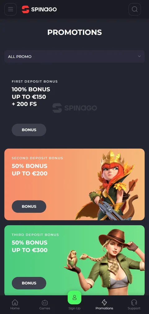 Pagamentos depósitos saques Spinago Casino Brasil PIX