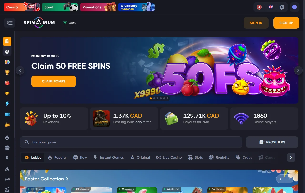 Spinarium Casino Brasil - análise completa de plataforma e recursos para jogadores Brasil