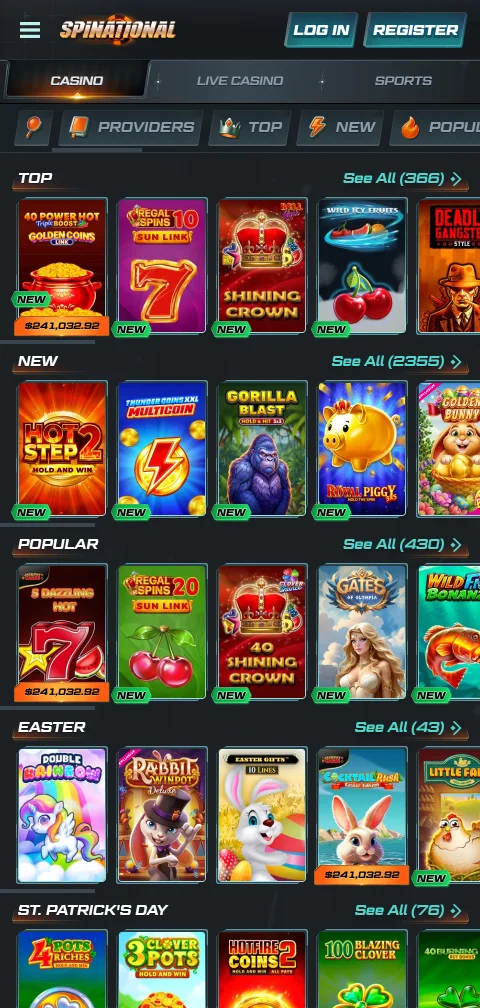 Depósitos saques PIX Spinational Casino Brasil métodos rápidos