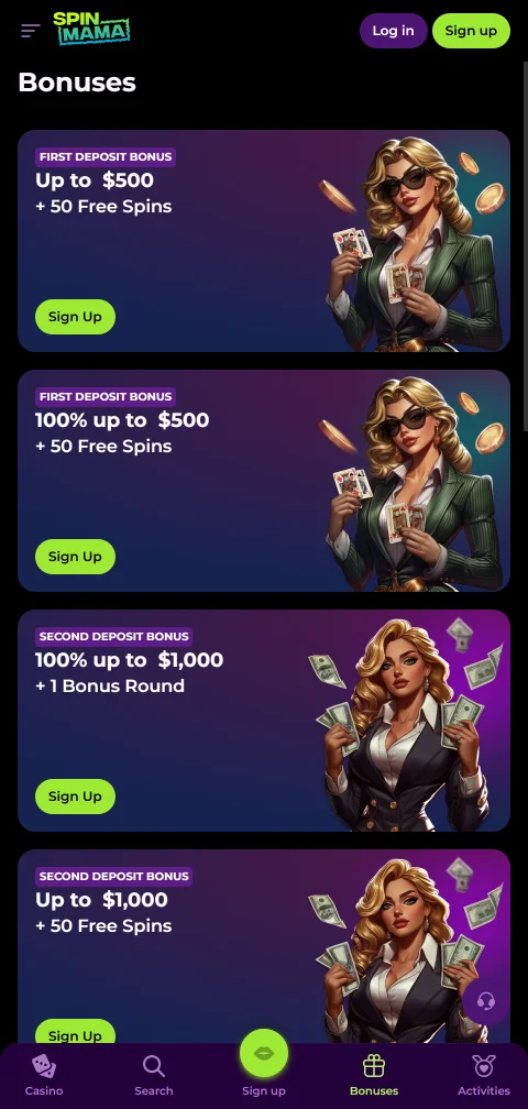 Depósitos PIX e saques no Spinmama Casino Brasil