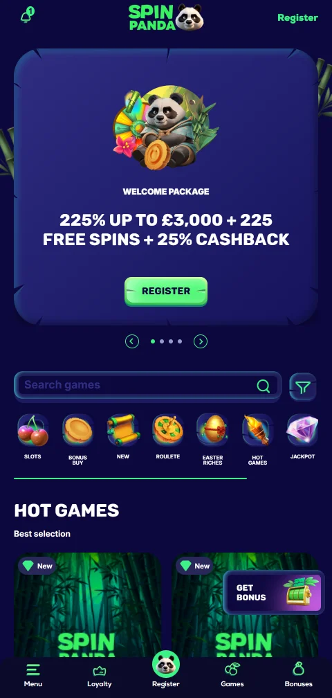 Experiência mobile e acessibilidade SpinPanda Casino Brasil