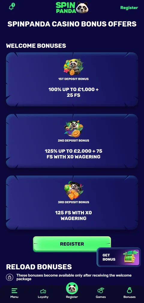 Depósitos saques PIX no SpinPanda Casino Brasil