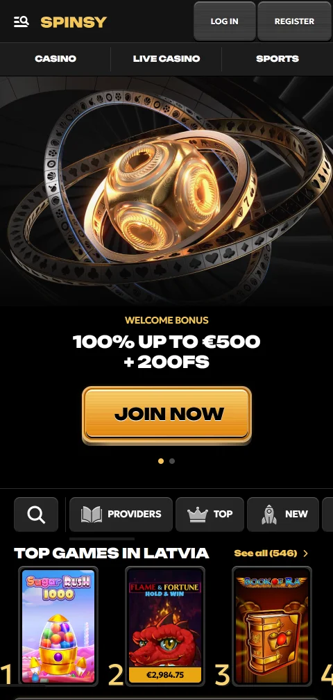 Spinsy Casino Brasil mobile jogos acessibilidade smartphone